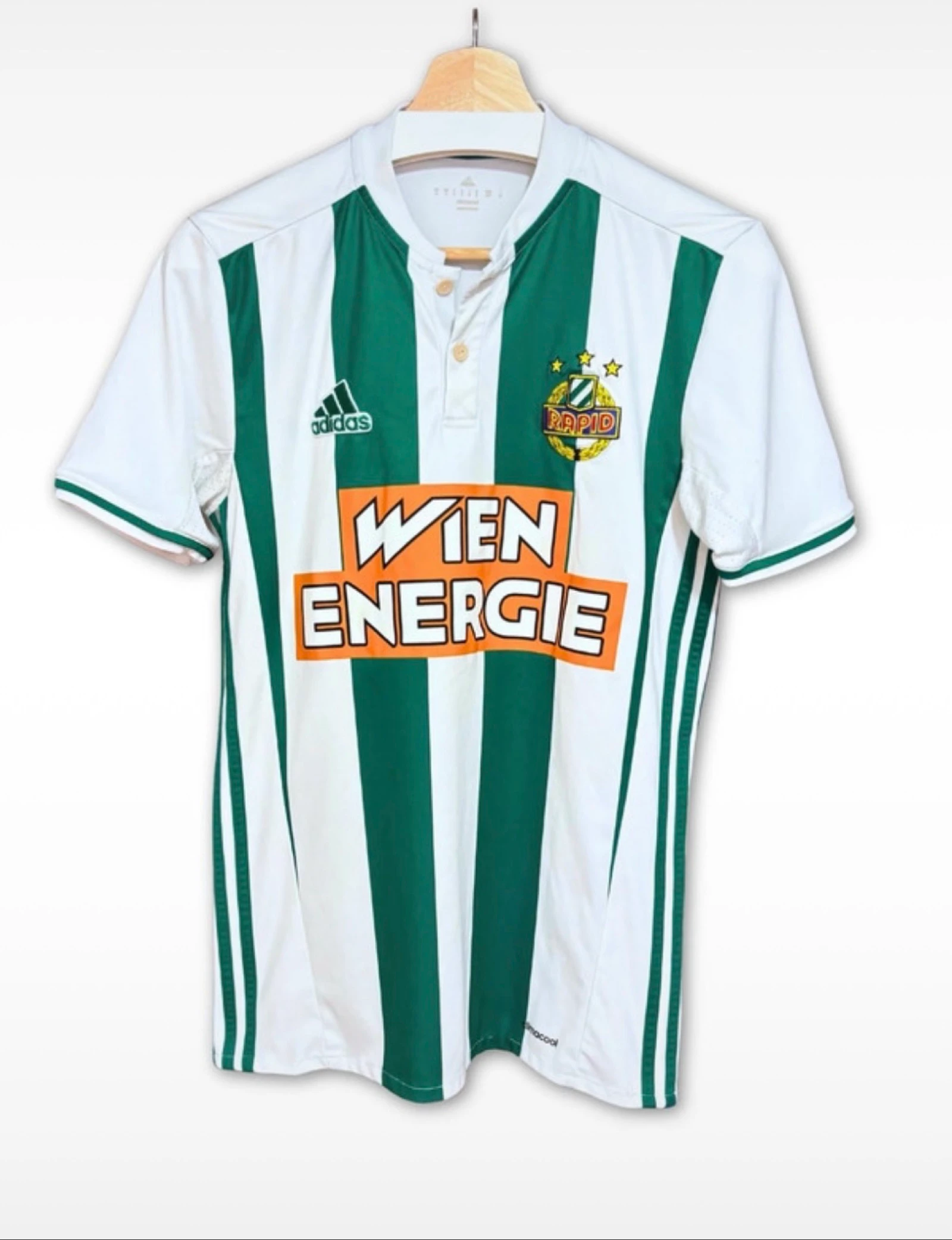Camiseta Rapid Wien 2016 2018 Adidas Futbol tall S